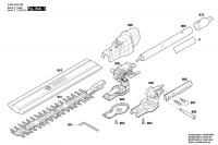 Bosch 3 600 HA3 A00 Amw 10 Hs Hedge Trimmer 230 V / Eu Spare Parts